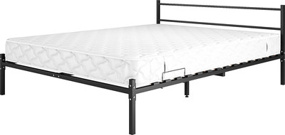 Двуспальная кровать Князев Мебель Калабрия 1 КЛ1.160.200.Ч (черный муар)