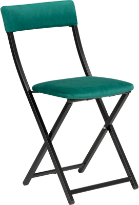 Стул Woodville Elevis (зеленый/черный)