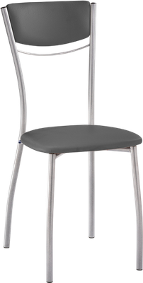 Стул Woodville Goki (серый полимер/светлый мусс)