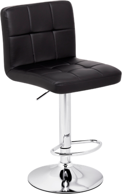 Стул барный Woodville Paskal (черный/хром)
