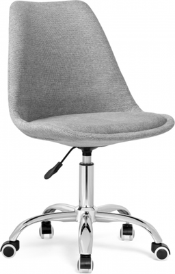 Кресло офисное Woodville Kolin (серый/хром)