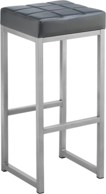 Табурет барный Woodville Khurkroks (серый полимер/светлый мусс)