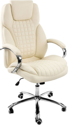 Кресло офисное Woodville Herd (кремовый)