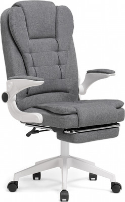 Кресло офисное Woodville Mitis (серый/белый)