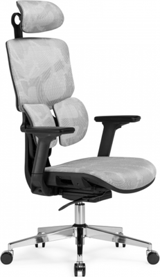 Кресло офисное Woodville Samur (белый/черный)