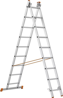 Лестница секционная Sarayli 4209 (2x9)