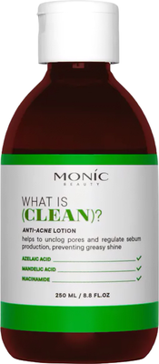 Лосьон для лица Monic Beauty What is clean? анти-акне (250мл)
