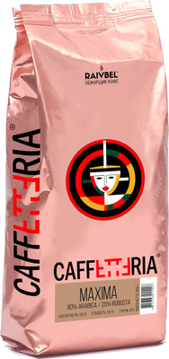 Кофе в зернах Caffetteria Maxima средняя обжарка 80/20 (1кг)