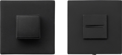 Фиксатор дверной защелки VELA Techno WC-Q-BL (черный)