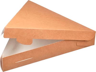 Набор коробок упаковочных для еды Паксервис Eco Pie DoEco / 288507 (100шт)