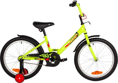 Детский велосипед Novatrack Twist 20 / 201TWIST.GN5 (зеленый, разобранный, в коробке)