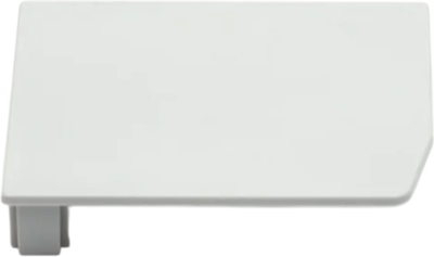 Заглушка торцевая для раздвижных дверей Sisco Sistem Правая / 0194 DX (матовый хром)