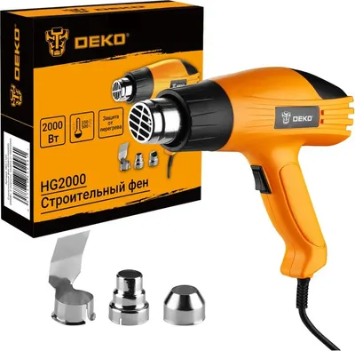 Строительный фен Deko HG2000 / 083-1123