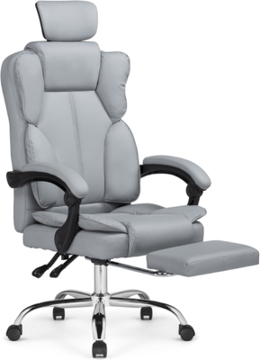 Кресло офисное Woodville Baron (светло-серый)