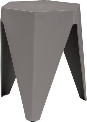 Табурет пластиковый Woodville Korner (серый)