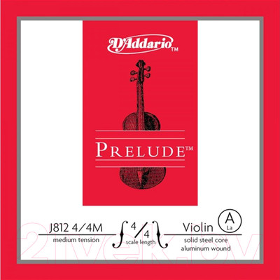Струна для смычковых D'Addario J812 4/4M №2