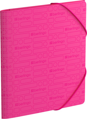Папка для тетрадей Berlingo Your Way / FB5_A5896 (розовый неон)