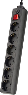Сетевой фильтр Perfeo Power+ PF-A4674 (черный)