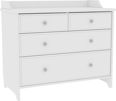 Комод ММЦ Вествик 4 (белый лак)