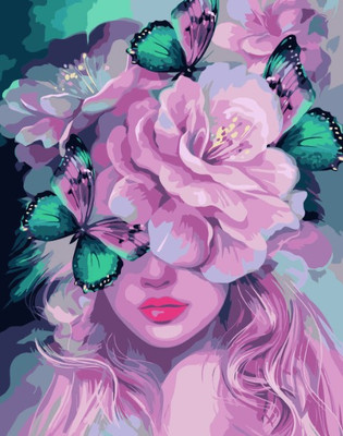 Картина по номерам Феникс+ Нежный цветок / 67947