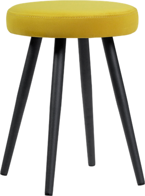 Табурет Woodville Сино (Velutto 28/черный)