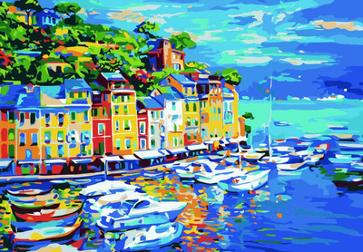 Картина по номерам Феникс+ Итальянская ривьера / 67942