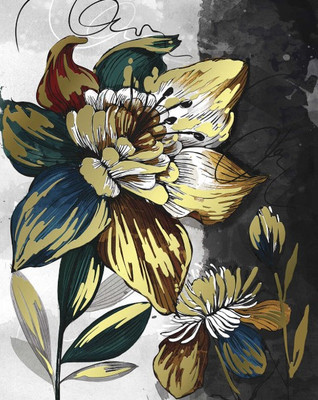 Картина по номерам Феникс+ Волшебный цветок / 67975