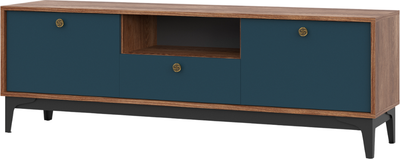 Тумба НК Мебель Brass ТВ-1 (синий)