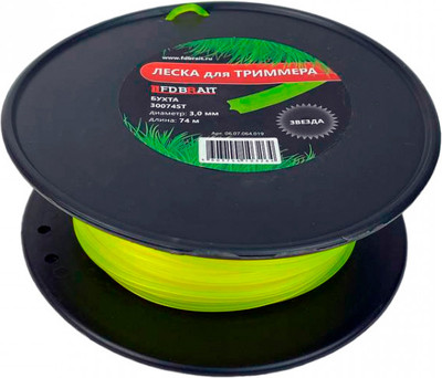 Леска для триммера Brait 3.00x74 / 30074 ST