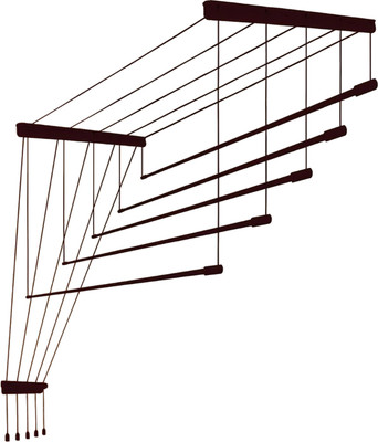 Сушилка для белья Comfort Alumin Group Потолочная 5 прутьев Chocolate Style 140см (шоколадный)