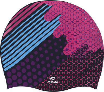 Шапочка для плавания Joss 102179-J2 / 1EMMXKLLGN (р.52-54, малиновый)