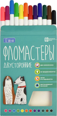 Фломастеры Феникс+ Арт-братва / 67876 (12цв)
