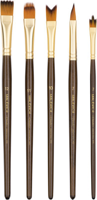 Набор кистей Малевичъ Claude / 754924 (5шт, фигурные)