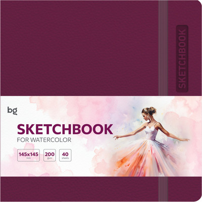 Скетчбук BG Bright. Berry / Cк40с_61700 (40л)