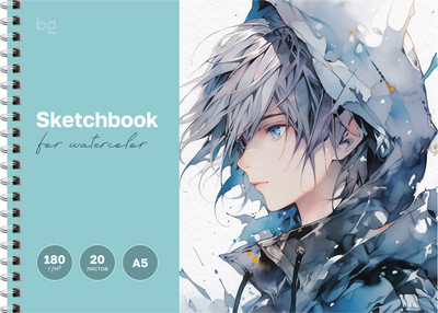 Скетчбук BG Стихия / СА520гр_61989 (20л)