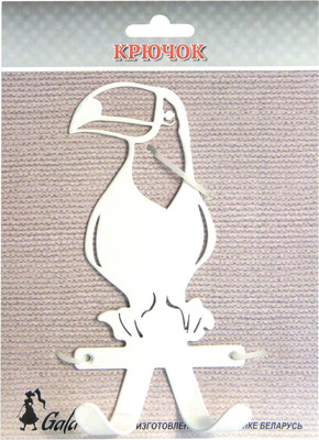 Крючок для одежды GALA KR022-WY (белый)