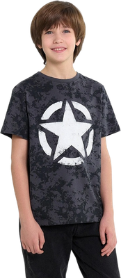 Футболка детская Mark Formelle 113379 (р.110-56, миллитари варка на стали)