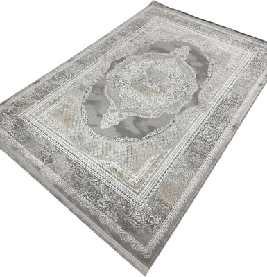 Коврик Radjab Carpet Афина Прямоугольник 1032A / 12968RK (0.8x1.5, Grey/Beige)