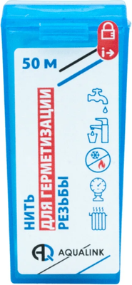 Нить сантехническая Aqualink 02191 (50м)