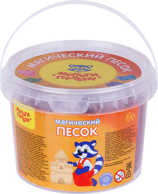 Набор для лепки Мульти-пульти Магический песок / ПС_15803/541 (малиновый)