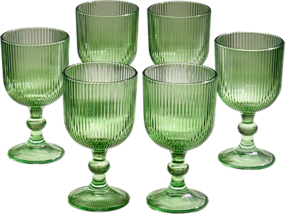 Набор бокалов Lefard Simplicity Green 675-103