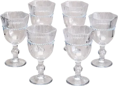 Набор бокалов Lefard Crystal Pearl 675-108