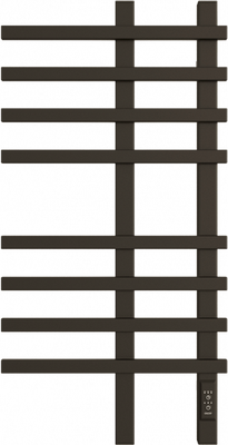 Полотенцесушитель электрический Двин LX plaza neo 80/50 (Черный матовый)