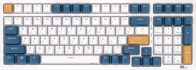 Клавиатура Royal Kludge RK98 Klein Blue (Blue Switch)