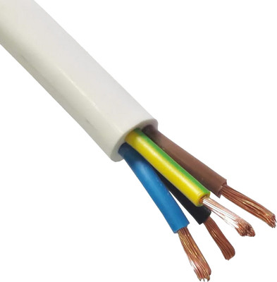 Провод силовой Автопровод ПВС-Т 4x1.5 (100м, белый)