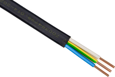 Кабель силовой Автопровод ВВГ- Пнг(А)-LS 3x6 - 0.66 (100м, черный)