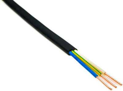 Кабель силовой Автопровод ВВГ-Пнг(А) 3x1.5 - 0.66 (100м, черный)