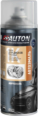 Эмаль автомобильная AUTON Акриловая для дисков ATN-A07865 (520мл, графитовый)