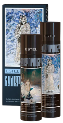 Набор косметики для волос Estel Культпроцвет Врубель Васнецов Шампунь+Бальзам (300мл+250мл)
