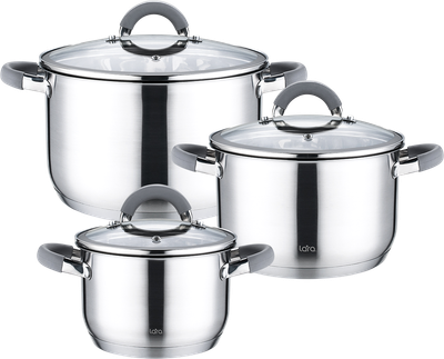 Набор кастрюль Lara Калипсо LR02-130 (3шт)
